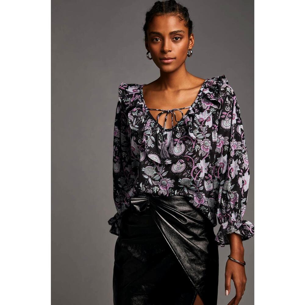Anthropologie Mille May Floral Blouse - New Small